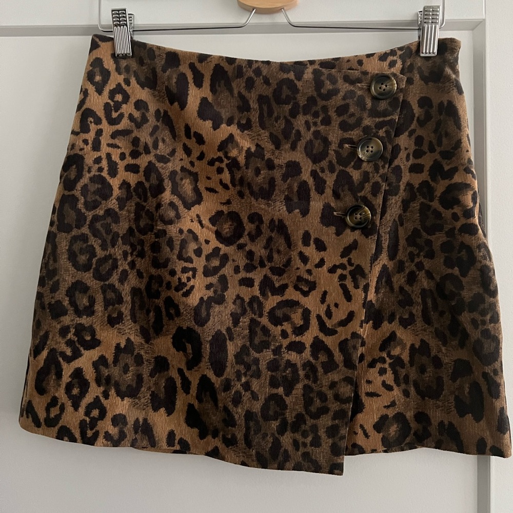 New Lovers & Friends (Revolve) Cheetah Skirt